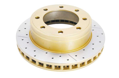 DBA 99-05 Suzuki Grand Vitara Front Street Series Drilled & Slotted Rotor 579X 579X Photo - out of package