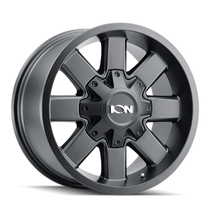 ION Wheels ION Type 141 18x9 / 5x150 BP / 18mm Offset / 110mm Hub Satin Black Wheel 141-8997B18 141-8997B18 Photo - Primary