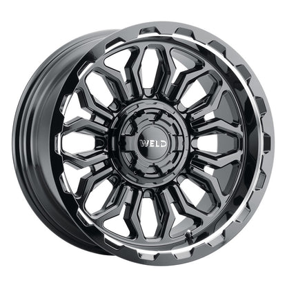 Weld Off-Road W139 20X9 Flare 6X135 6X139.7 ET00 BS5.00 Gloss Black MIL 106.1 W13909098500 W13909098500 Photo - Primary