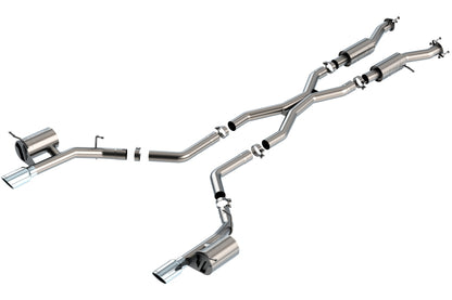 Borla 2021+ Dodge Durango SRT Hellcat 6.2L V8 AWD S-Type Cat-Back Exhaust System - T-304SS 140885 140885 Photo - Primary