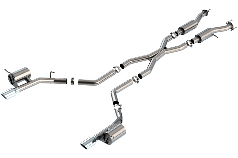 Borla 2021+ Dodge Durango SRT Hellcat 6.2L V8 AWD S-Type Cat-Back Exhaust System - T-304SS 140885 140885 Photo - Primary