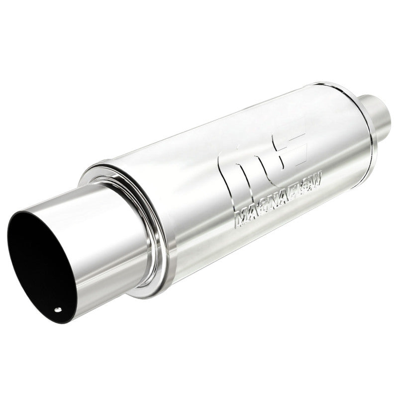 MagnaFlow 5" Round Center/Center Performance Muffler With Tip 14857 Photo - Primary