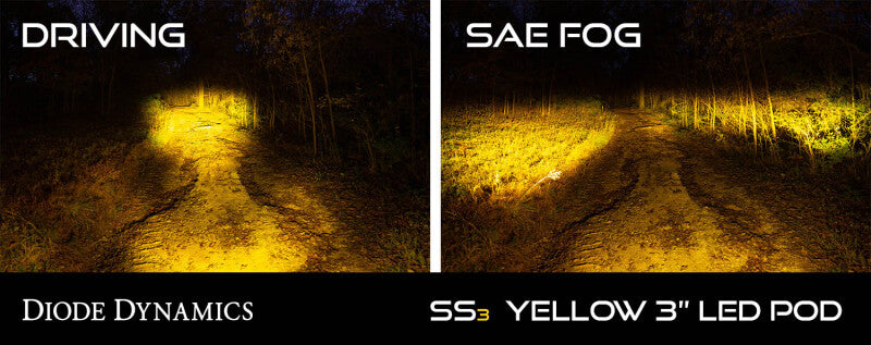 Diode Dynamics SS3 Sport ABL - Yellow SAE Fog Standard (Pair) DD6869P DD6869P User 5