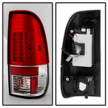 Spyder Ford F150 Styleside 97-03/F250 Version 2 LED Tail Lights Red Clear ALT-YD-FF15097-LED-G2-RC 5029140 5029140 Photo - Unmounted
