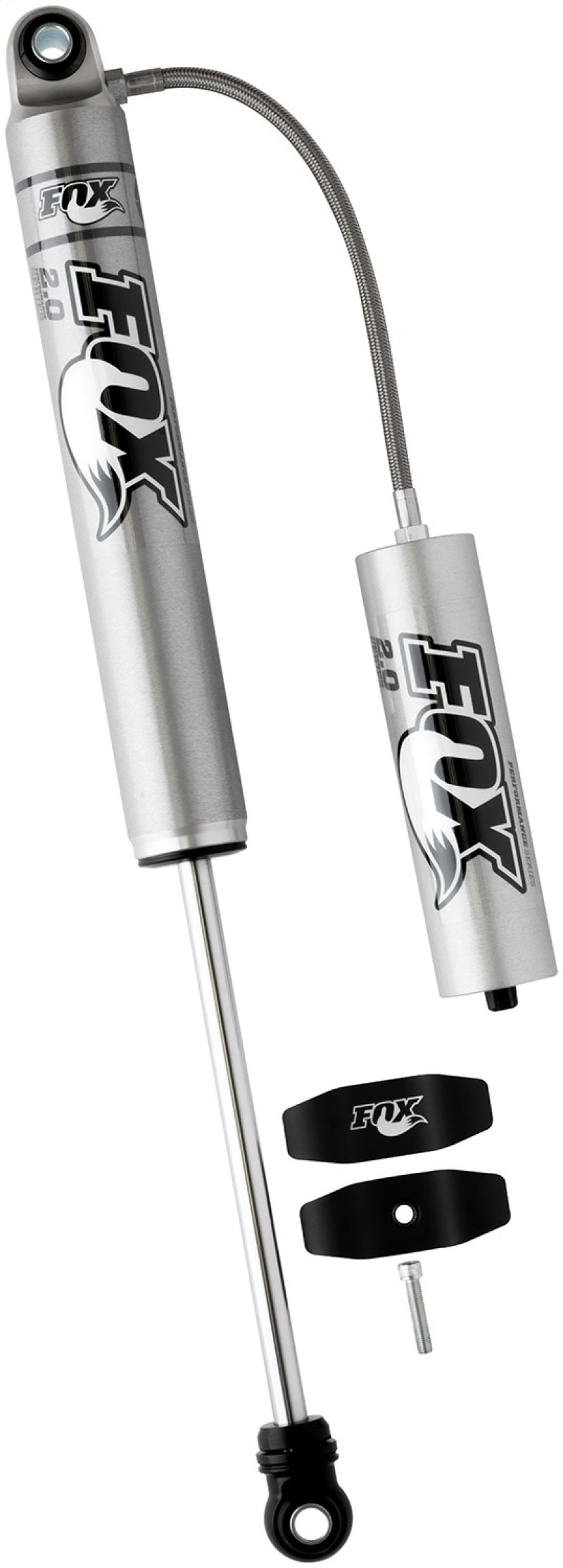 FOX 99+ Chevy HD 2.0 Performance Series 10.6in. Smooth Body Remote Res. Rear Shock / 0-1in. Lift 980-24-955 980-24-955 Photo - Unmounted