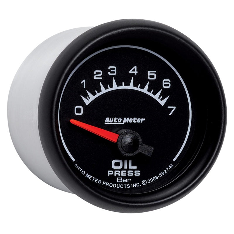 Autometer ES 52.4mm 0-7 Bar Oil Pressure SSE Gauge 5927-M 5927-M User 4