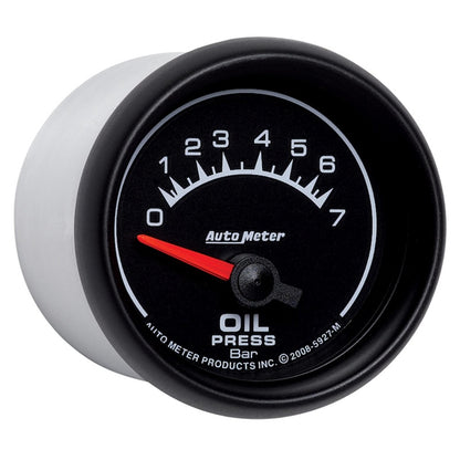 Autometer ES 52.4mm 0-7 Bar Oil Pressure SSE Gauge 5927-M 5927-M User 4