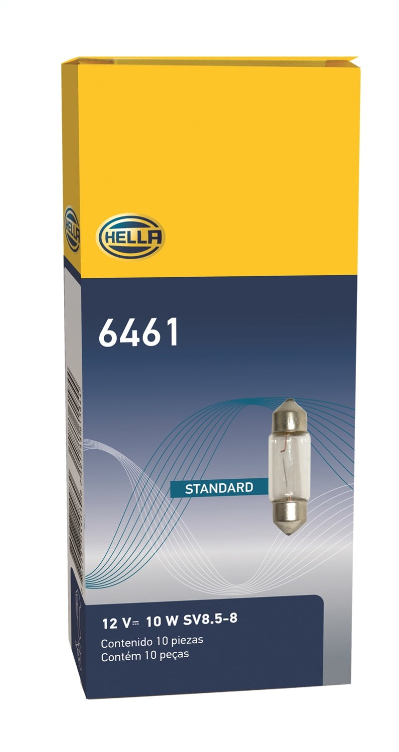 Hella Bulb 6461 12V 10W SV8.5-8 6461 6461 Photo - in package