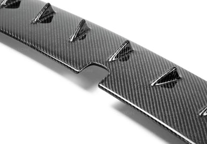 Seibon 08-10 Mitsubishi Evo 10 SA-Style Carbon Fiber Roof Fin Spoiler *excl Evo w/Sound Pack/Sunroof RFS0809MITEVOX-SA RFS0809MITEVOX-SA Photo - Primary