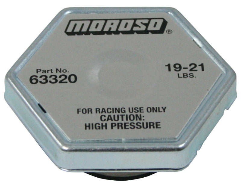Moroso Racing Radiator Cap, 19-21 LB, 20LB 63320 Photo - Primary