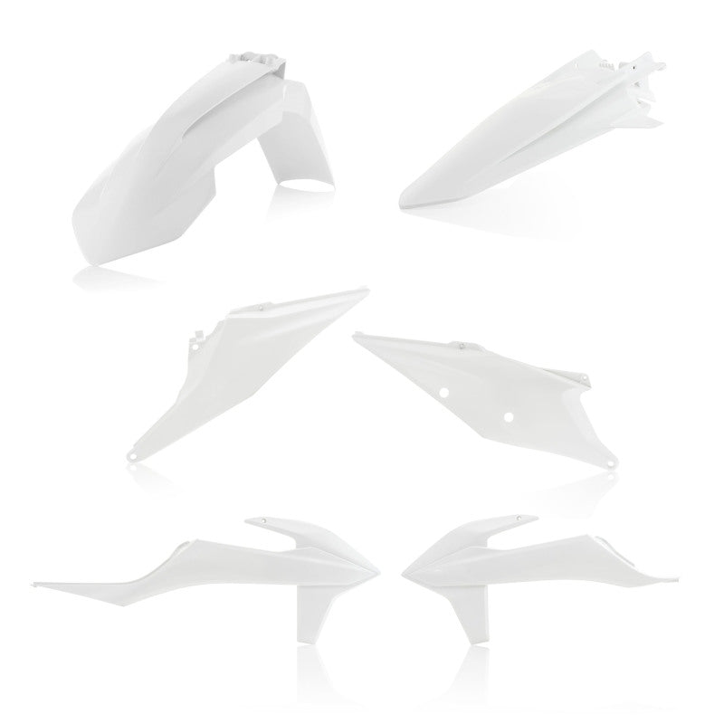 Acerbis 19-22 KTM 125-450 SX/ SX-F/ XC-F/ XC/ XC-tpi Plastic Kit - White 2726500002 2726500002 Photo - Primary