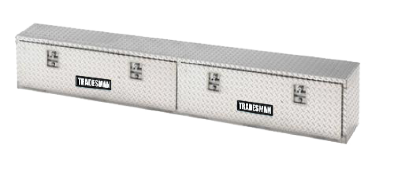 Tradesman Aluminum Top Mount L-Wing Box (96in.) - Brite 8196T 8196T User 1
