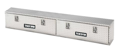 Tradesman Aluminum Top Mount L-Wing Box (96in.) - Brite 8196T 8196T User 1