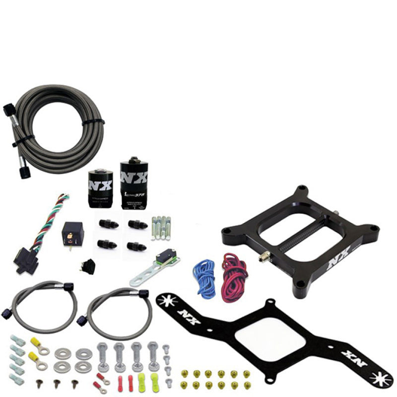 Nitrous Express 4150 RNC Conventional Nitrous Plate Kit w/.375in Solenoid w/o Bottle 55140-00 55140-00 Photo - Primary