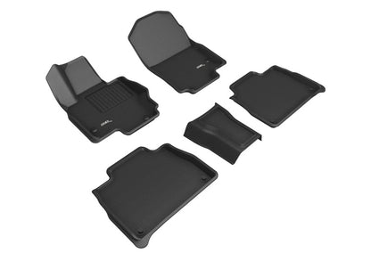 3D MAXpider 20-22 Mercedes-Benz GLE-Class 5-Seat Kagu 1st & 2nd Row Floormat - Black L1MB11801509 L1MB11801509 Photo - Primary