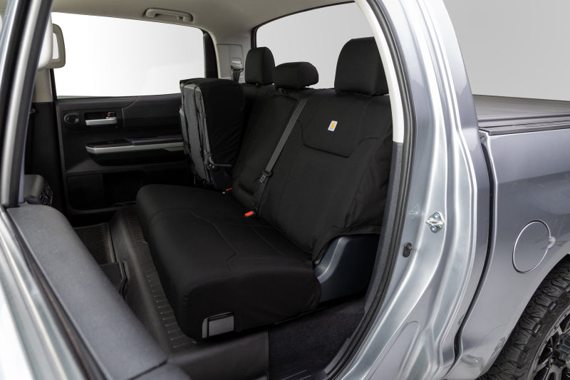 Covercraft 24-25 Ford F250/F550 Carhartt Super Dux PrecisionFit Custom Front Row Seat Covers - Black GTF4423ABCOBK GTF4423ABCOBK Photo - out of package