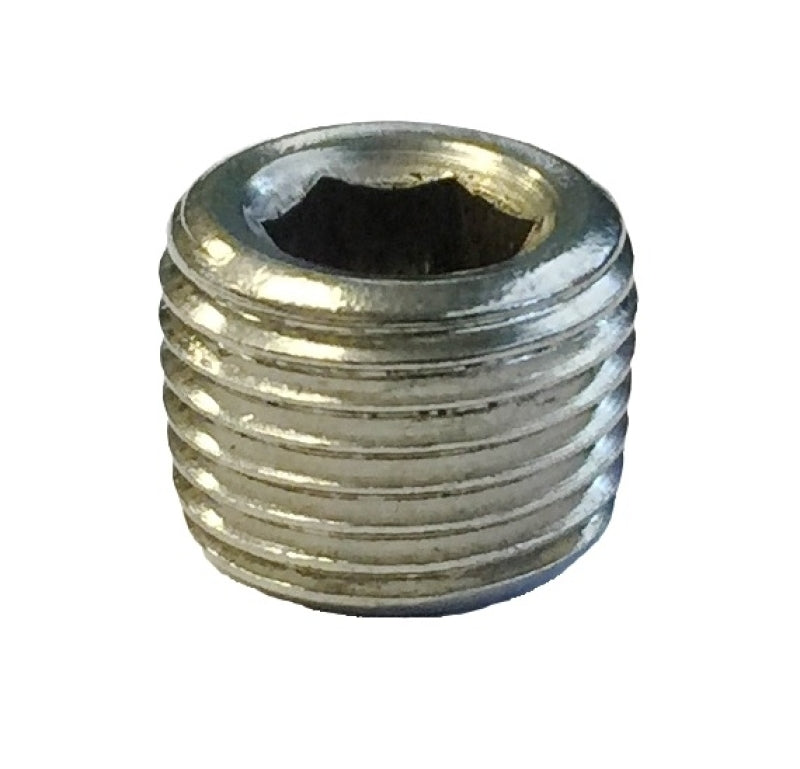 Torque Solution Stainless Steel 1/8" NPT Plug: Universal Single Plug TS-NPT-18.1 Photo - Primary