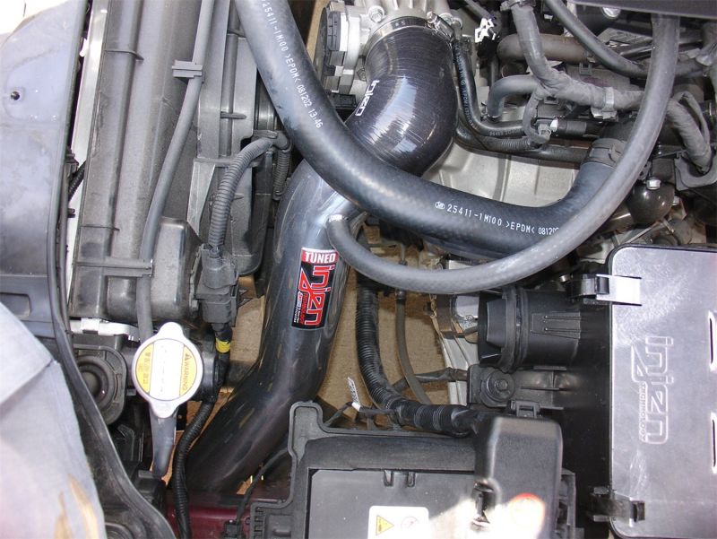 Injen 10 Kia Forte 2.0L 4cyl Polished Short Ram Intake IS1320P IS1320P Photo - Mounted