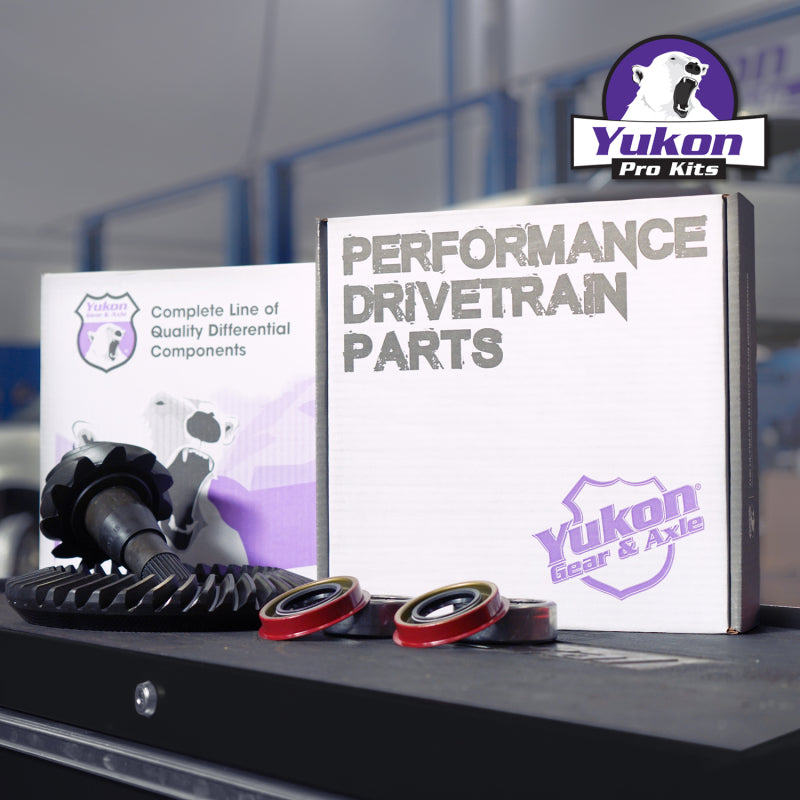 Yukon Gear & Axle Yukon 8.8in Ford 3.73 Rear Ring & Pinion Install Kit 2.53in OD Axle Bearings and Seals YGK2046 YGK2046 Photo - out of package