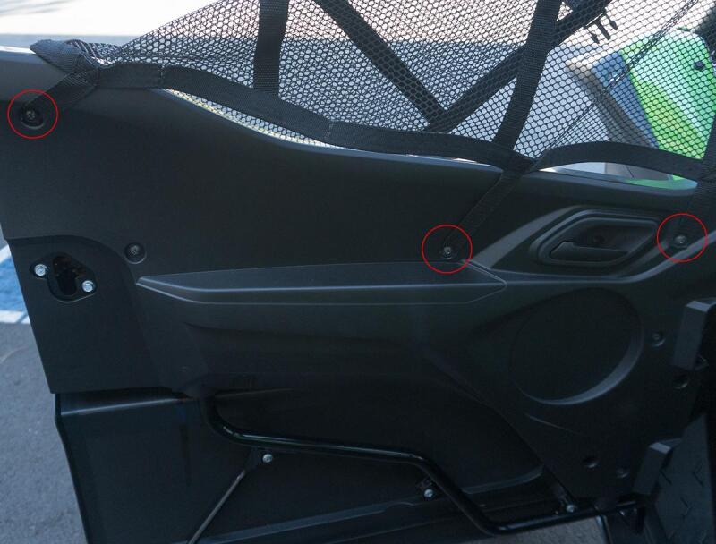 PRP Seats PRP Kawasaki KRX Mesh Window Net Set W35 W35 Photo - Close Up