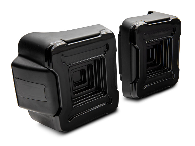 Raxiom 18-22 Jeep Wrangler JL Axial Series Plateau LED Tail Lights- Black Housing (Smoked Lens) J150581-JL J150581-JL Photo - Close Up