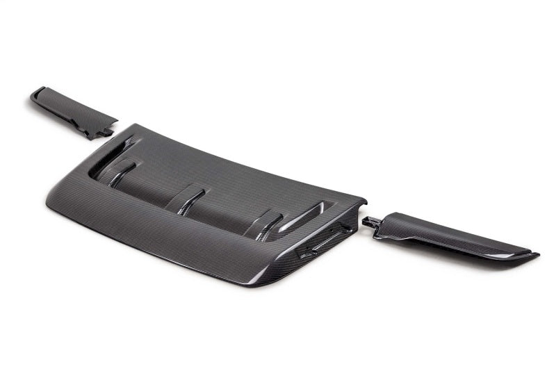 Ford Racing 21-24 Ford F150 Raptor Carbon Fiber Hood Vent - Gloss M-16628-FG M-16628-FG Photo - Primary