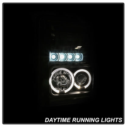 Spyder Signature Ford F250/350/450 Super Duty 08-10 Projector Headlights (PRO-YD-FS08-HL-BKV2) 5086006 5086006 Photo - Unmounted