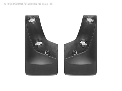 WeatherTech 07-13 GMC Sierra No Drill Mudflaps - Black 120011 Photo - Primary