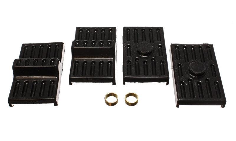 Energy Suspension Leaf Spring Bushing Set Black Chevrolet Camaro Base 1970-1981 3.6111G Photo - Primary