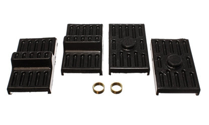 Energy Suspension Leaf Spring Bushing Set Black Chevrolet Camaro Base 1970-1981 3.6111G Photo - Primary