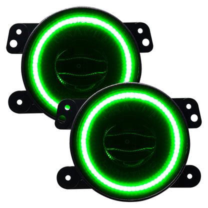 ORACLE Lighting Oracle Jeep Wrangler JK/JL/JT High Performance W LED Fog Lights - Green 5846-004 5846-004 Photo - Primary