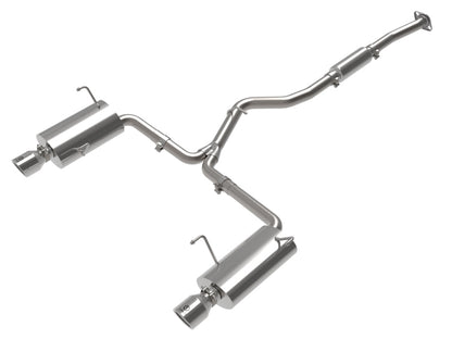 aFe Subaru Forester XT 14-18 H4-2.5L Takeda 2-1/2in to 2-1/4in  304 SS Cat-Back- Polished Tip 49-36804-P 49-36804-P Photo - Primary