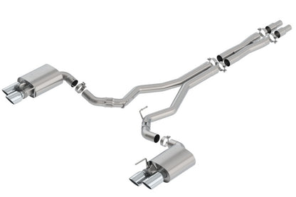 Borla 2018 Ford Mustang GT 5.0L AT/MT 3in ATAK Catback Exhaust w/ Valves 140743 140743 Photo - Primary