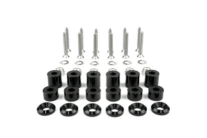 BuiltRight Industries 42 Piece Tech Plate Mounting Hardware Kit - Black 201021 201021 Photo - Primary
