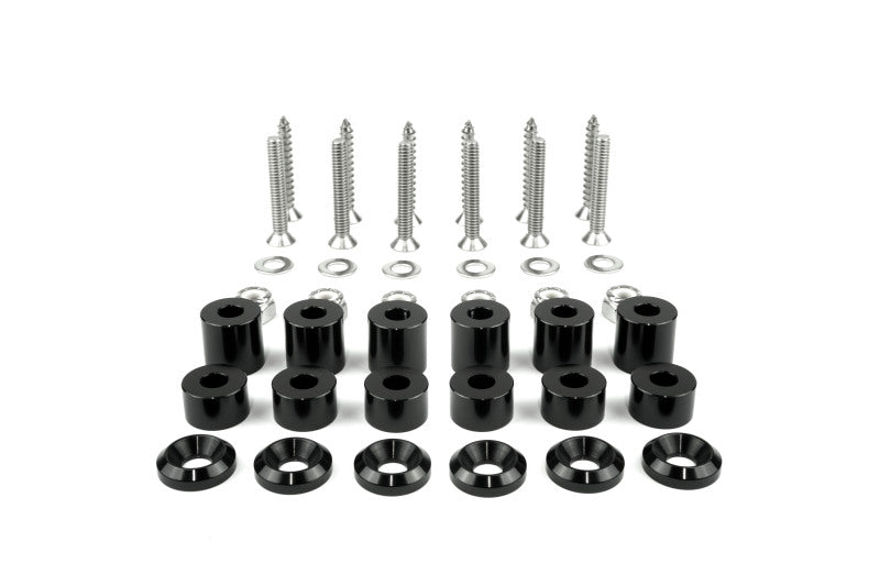 BuiltRight Industries 42 Piece Tech Plate Mounting Hardware Kit - Black 201021 201021 Photo - Primary