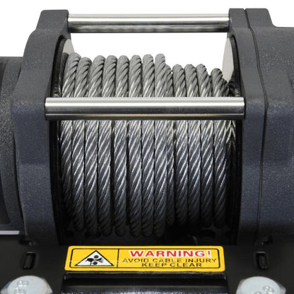 Superwinch 3500 LBS 12V DC 7/32 in x 32 ft Steel Rope Terra 3500 Winch - Gray Wrinkle 1135260 1135260 Photo - Close Up