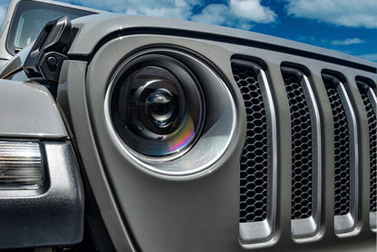 ORACLE Lighting Oracle Oculus Bi-LED Projector Headlights for Jeep JL/Gladiator JT - Satin Silver - 5500K 5839-504-PSC 5839-504-PSC User 3