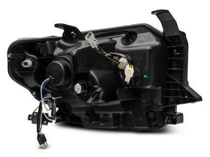 Raxiom 14-21 Toyota Tundra Axial Projector Headlights w/ SEQL LED Bar- Blk Housing (Clear Lens) TU16011 TU16011 Photo - Close Up
