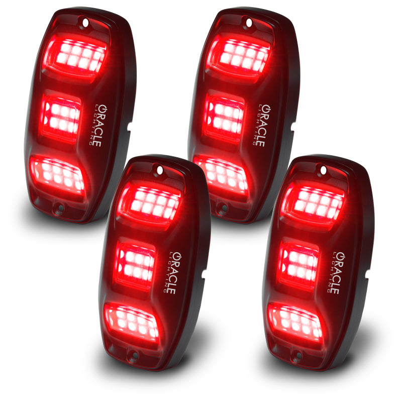 ORACLE Lighting Oracle Underbody  RGB+W Wheel Well Rock Light Kit - 4 PCS - ColorSHIFT 5895-339 5895-339 Photo - out of package