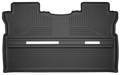Husky Liners Husky Line 2017 Honda Ridgeline WeatherBeater 2nd Row Black Floor Line 19431 Photo - Primary