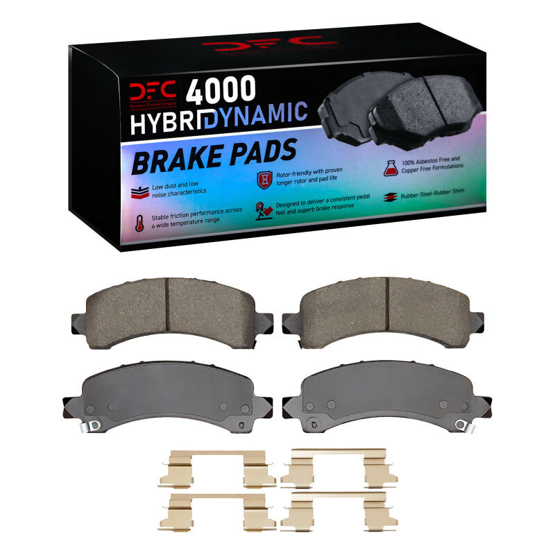 DFC DFC 4000 HybriDynamic Brake Pads Brakes, Rotors & Pads Brake Pads - OE main image