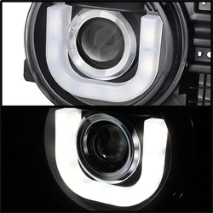 Spyder Toyota FJ Cruiser 07-14 Projector Halogen Model- 3D DRL LED Blk PRO-YD-TFJ07-3DDRL-BK 5075314 5075314 Photo - Unmounted