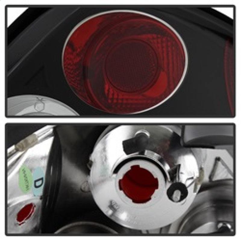 Spyder Hyundai Tiburon 03-05 Euro Style Tail Lights Black ALT-YD-HYT03-BK 5005434 5005434 Photo - Unmounted