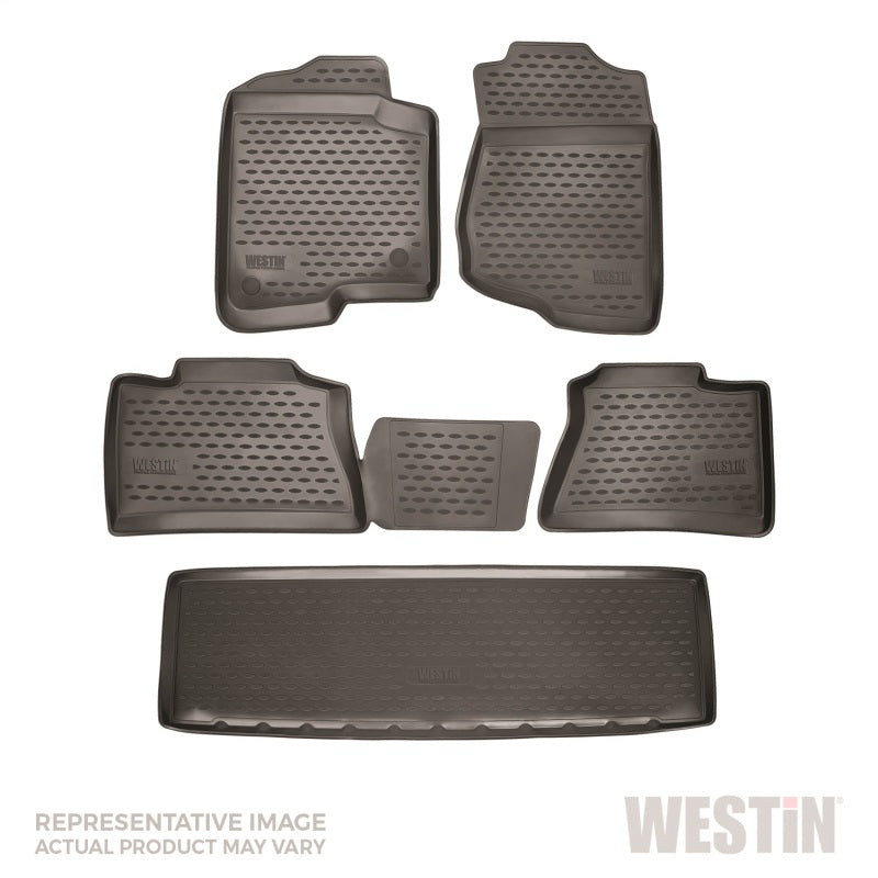 Westin 2009-2015 Honda Pilot Profile Floor Liners 4pc - Black 74-15-41014 74-15-41014 Photo - Primary