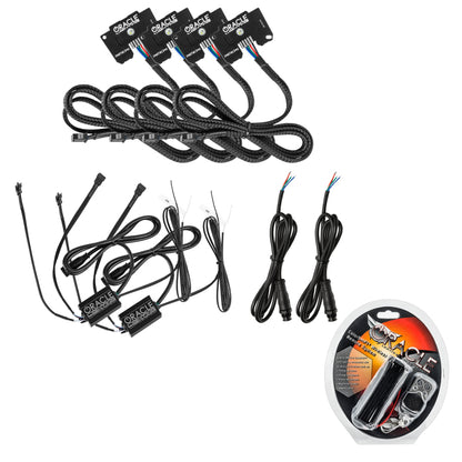 ORACLE Lighting Oracle Jeep Wrangler JL/Gladiator JT RGB+W Headlight DRL Upgrade Kit - ColorSHIFT 1346-330 1346-330 Photo - Primary
