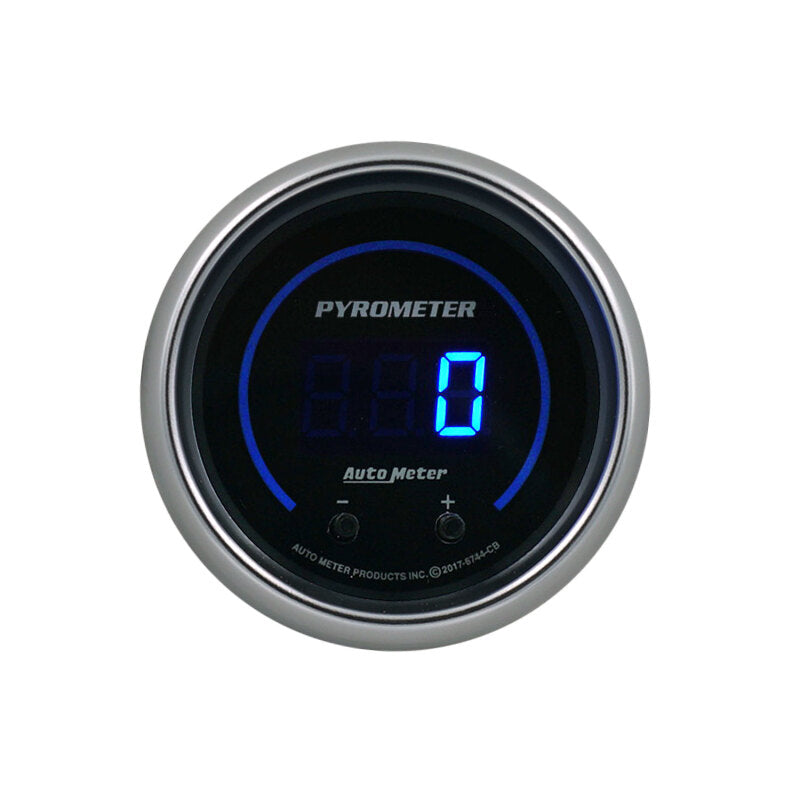 Autometer 52.4mm Black Two Channel 0-2000 Degree Pyrometer (EGT) Cobalt Elite Digital Gauge 6744-CB 6744-CB User 2