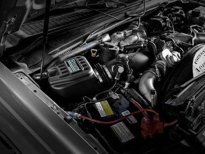 aFe Quantum Pro 5R Cold Air Intake System 15-18 Ford F-150 V8-5.0L 53-10016R 53-10016R Photo - Mounted