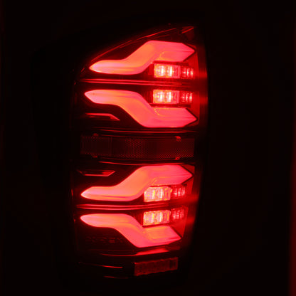 AlphaRex 16-21 Toyota Tacoma LUXX LED Taillights Blk/Red w/Activ Light/Seq Signal 680000 680000 User 2