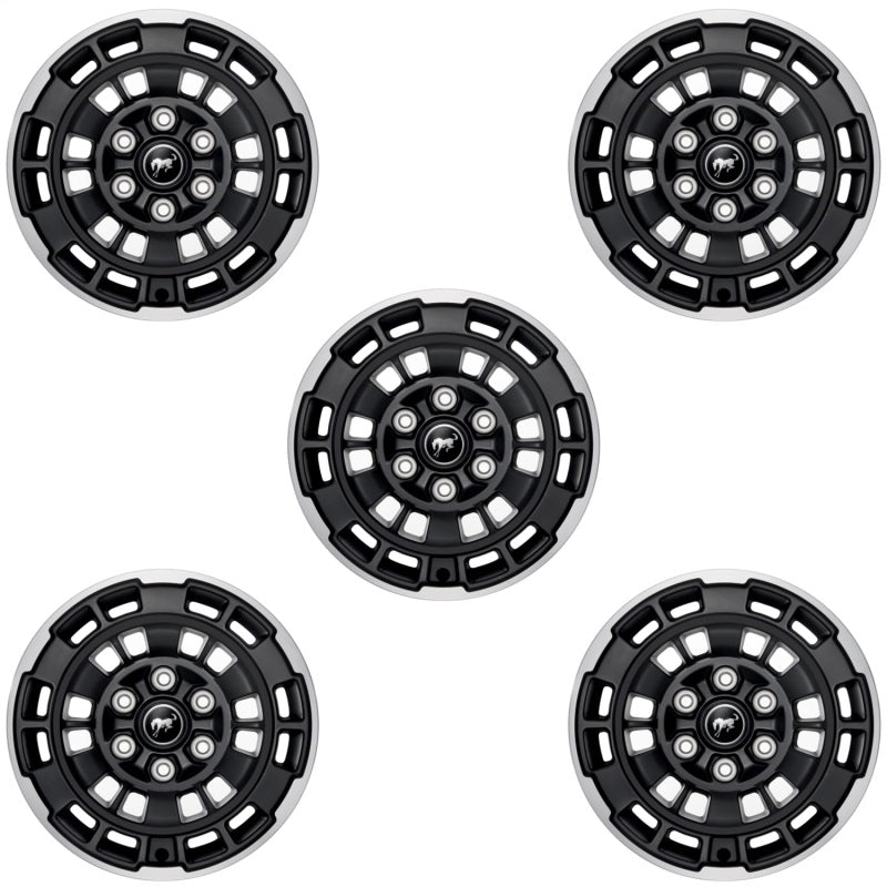 Ford Racing 21-24 Bronco 17in x 8.5in Machined Face Wheel Kit M-1007K-P1785MBM M-1007K-P1785MBM Photo - Primary