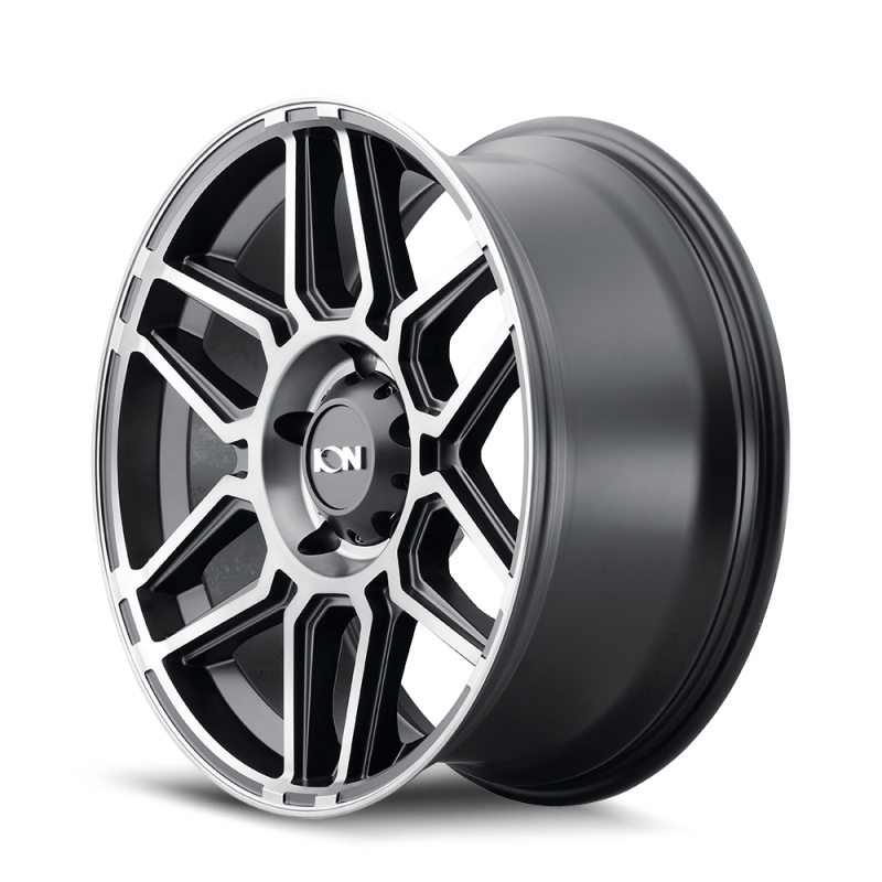 ION Wheels ION Type 146 20x9 / 8x165.1 BP / 0mm Offset / 125.2mm Hub Matte Black W/Machined Dart Tint Wheel 146-2981TM 146-2981TM Photo - Primary